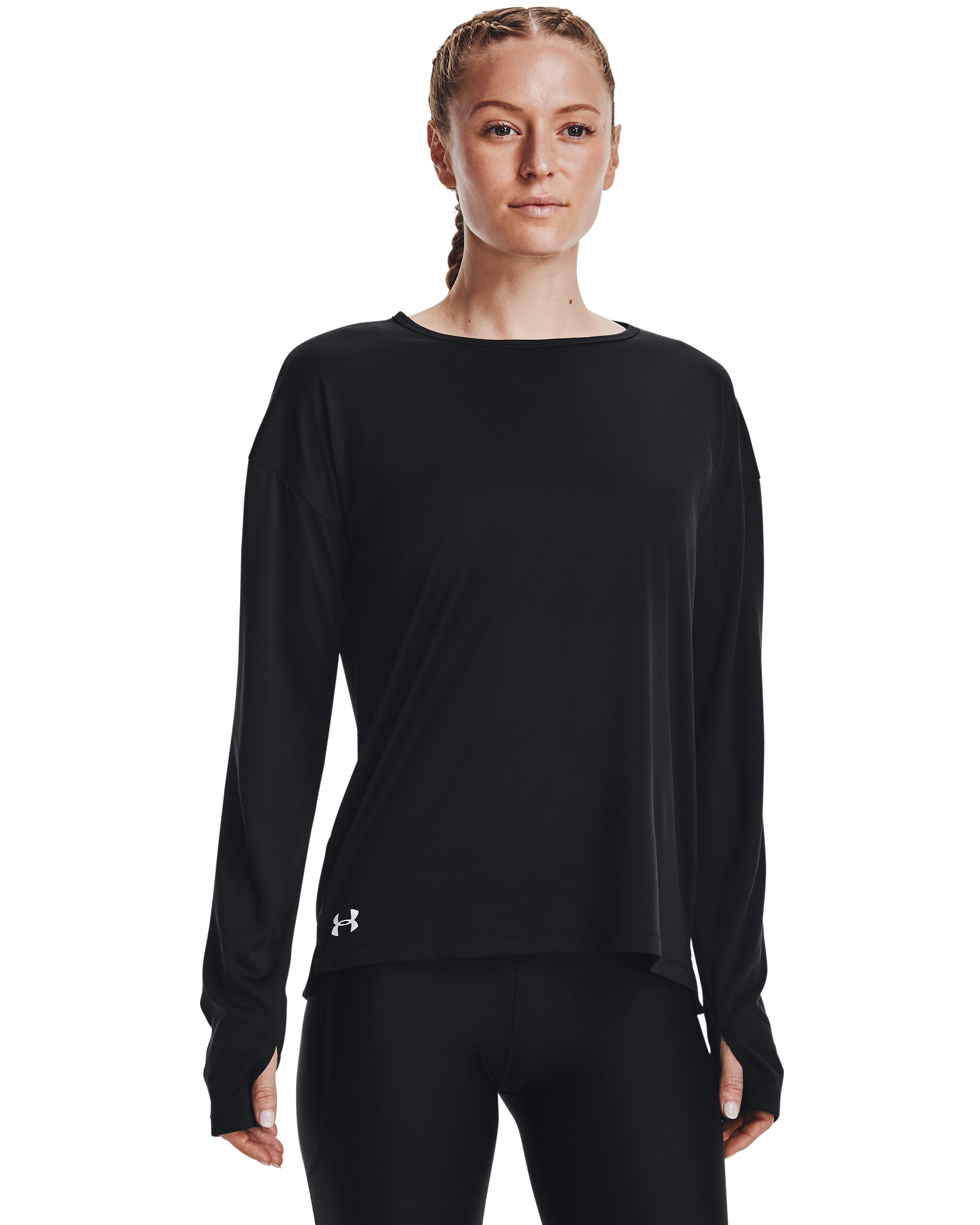 Women's UA Locker Emboss Long Sleeve  5