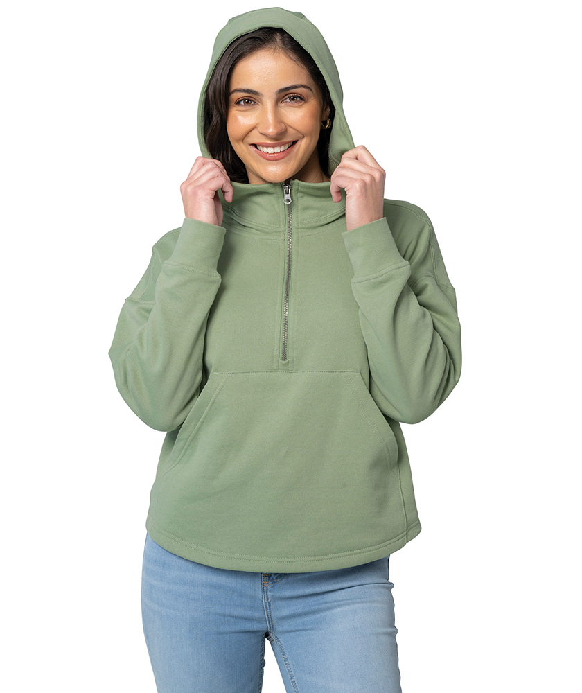 Women's Willow Scallop Hem Hoodie 110