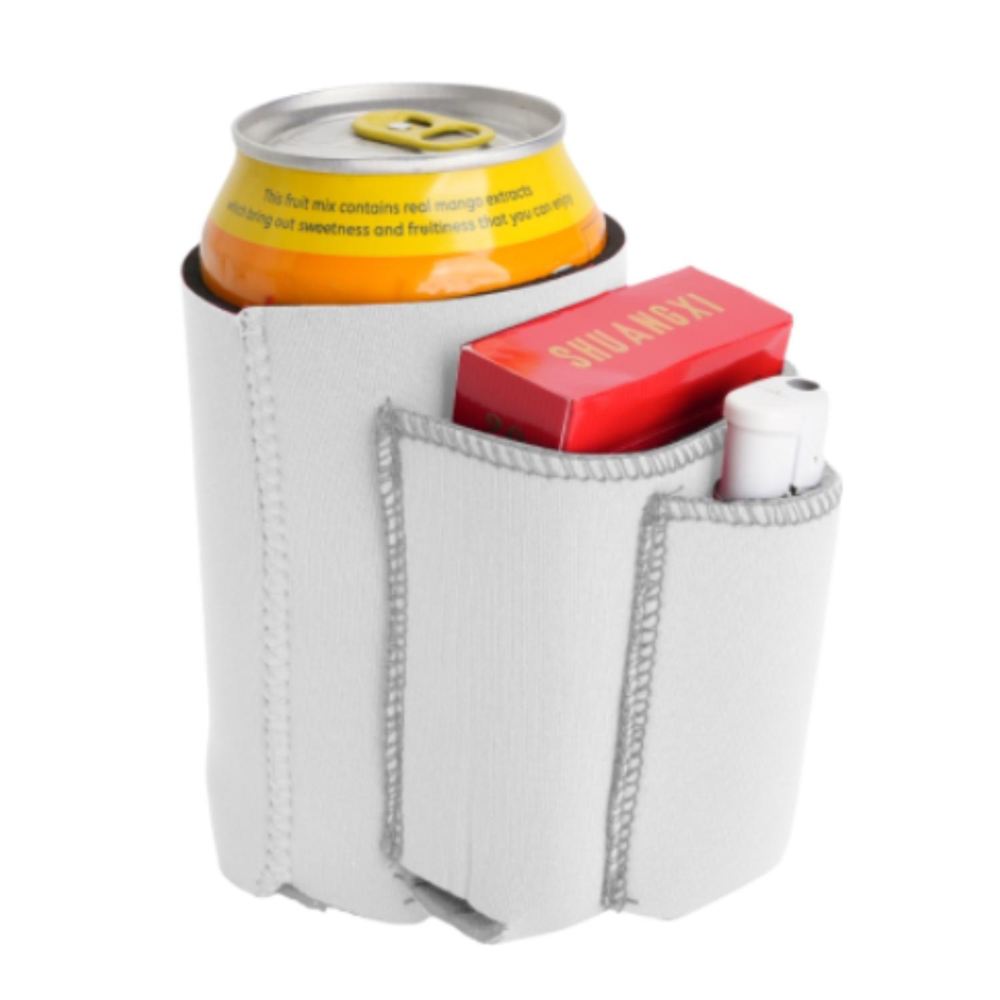 330ML Neoprene Can Cooler w/ Pocket