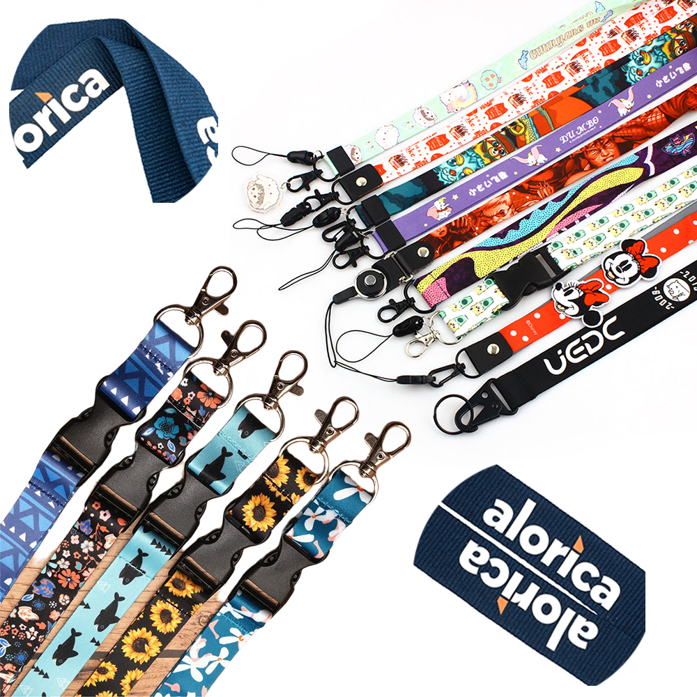 3/4" Full Color Print Lanyards With Kinds Of Hooks 2