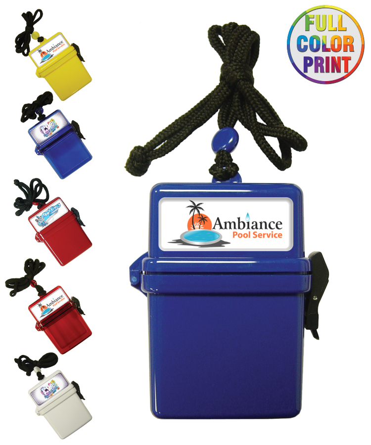 Waterproof Swim Box w/ Breakaway Neck Tote 1