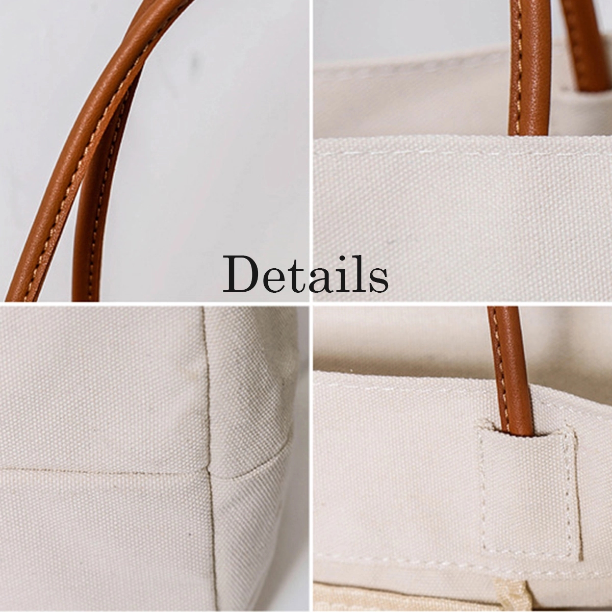Canvas Tote Bag, custom tote bag with logo imprint 3