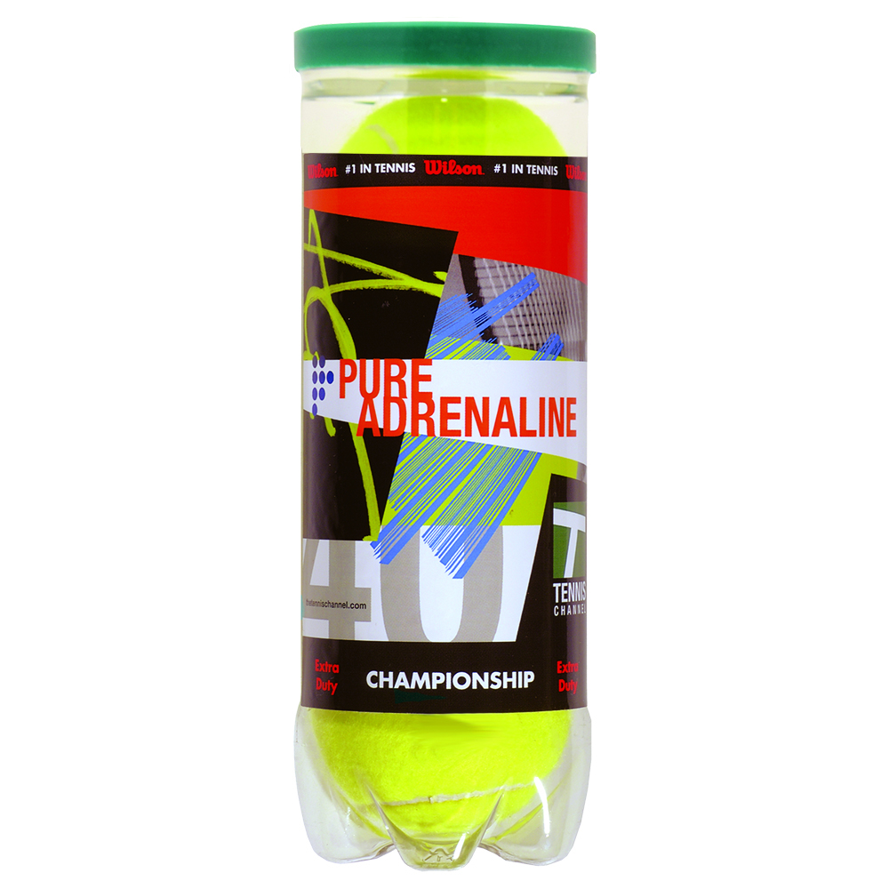 Wilson Championship Tennis Balls w/ Half Can Wrap