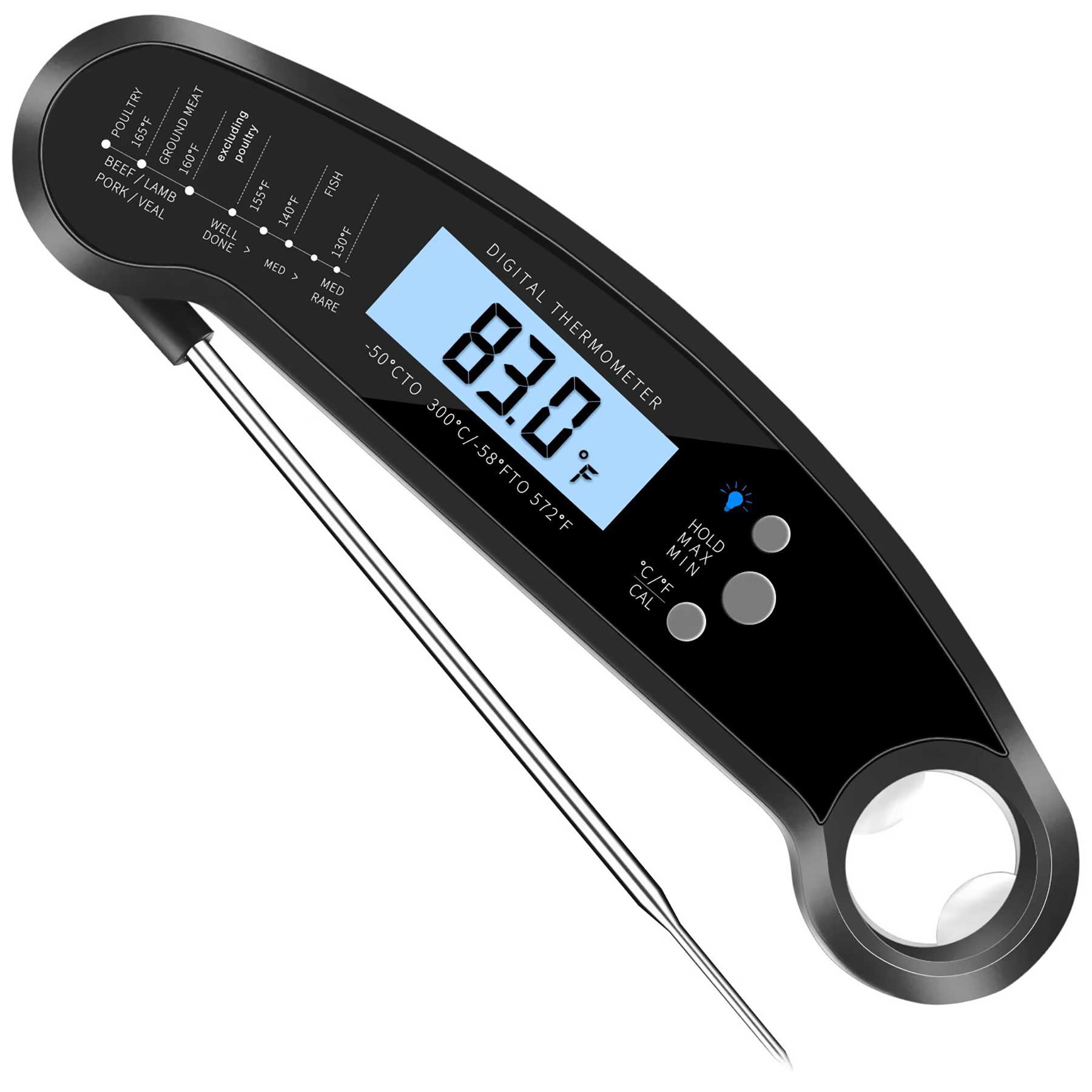 Waterproof Digital Meat Thermometer 2