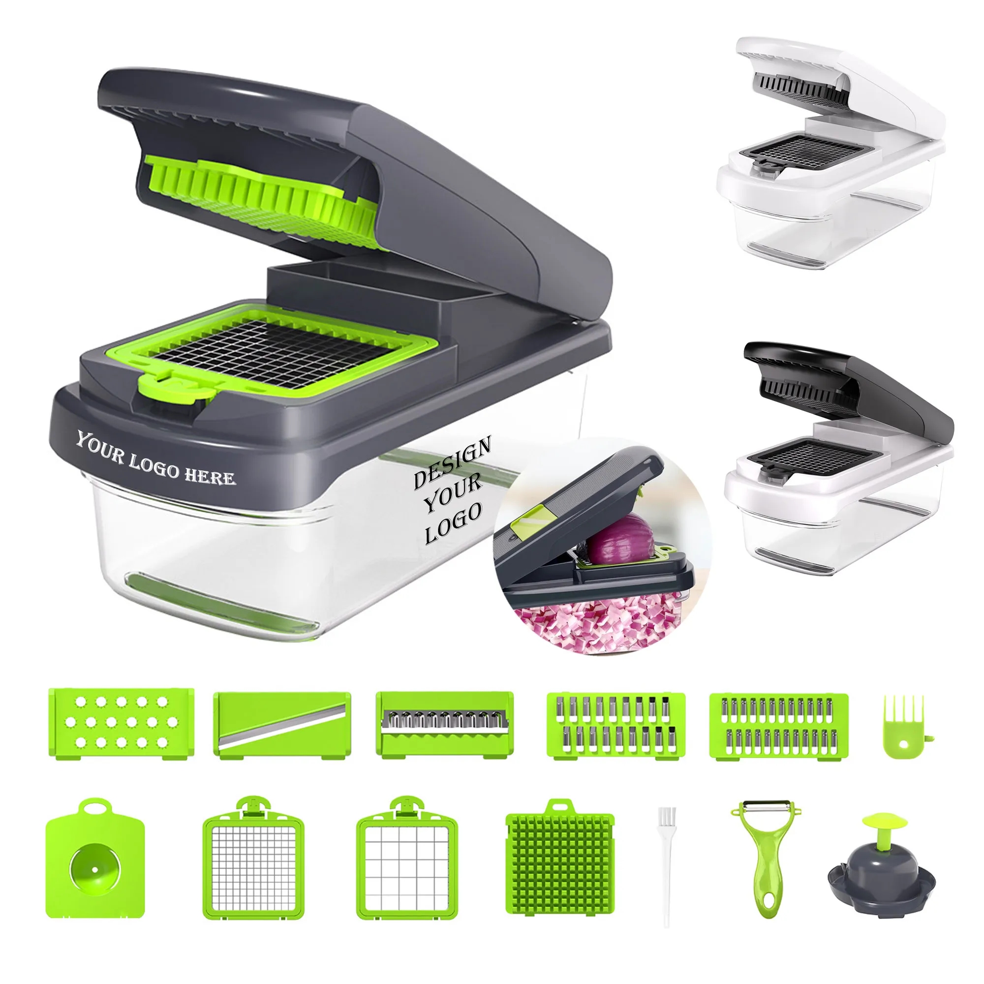 15 in 1 Vegetable Cutter With Container 4