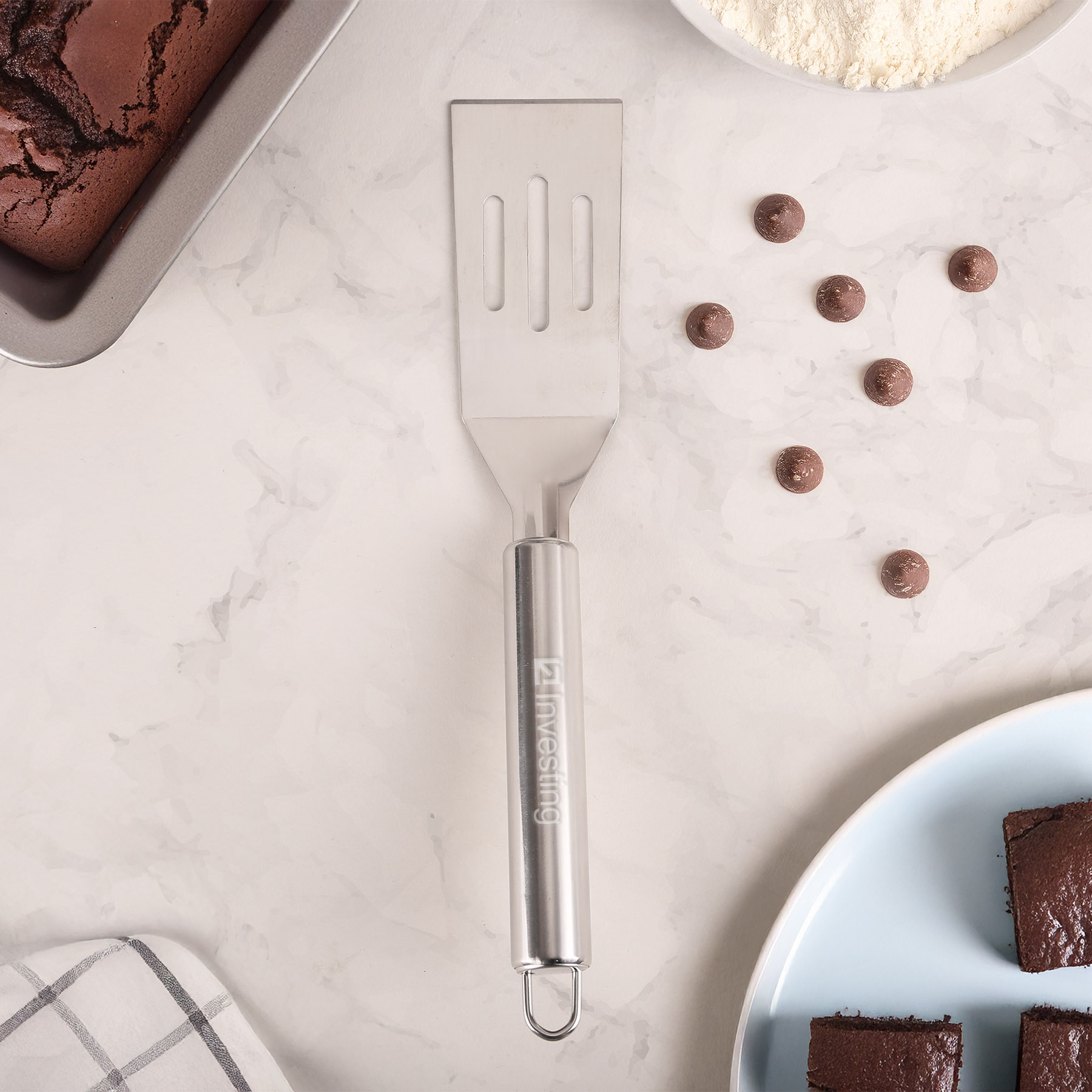 Blaze Mini Stainless Serving Spatula-Beacon