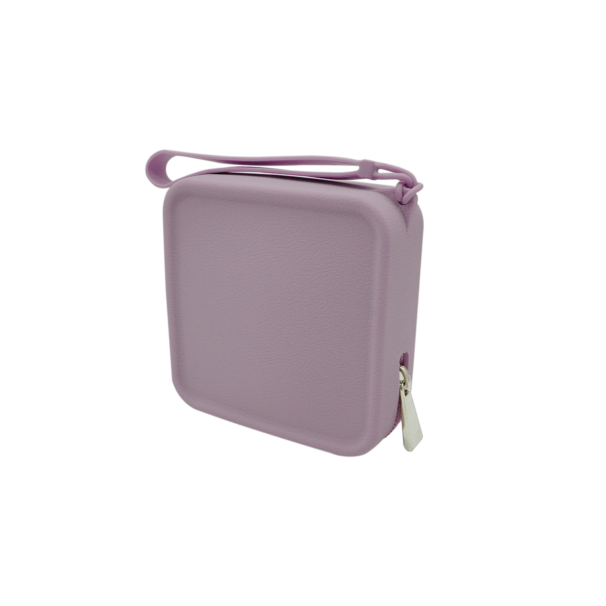 Silicone Coin Bag With Zipper Portable Strap Friendly Case 6