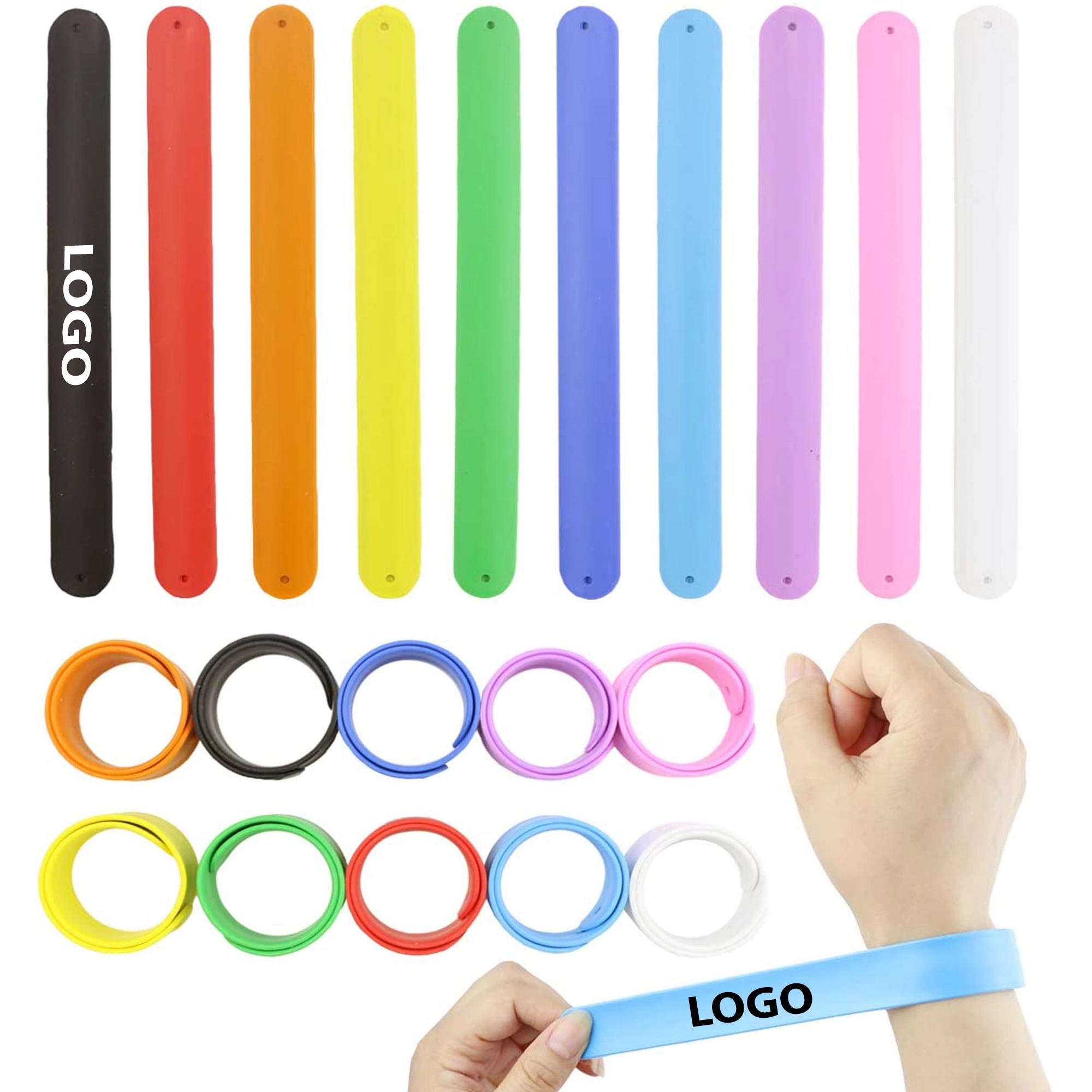 Silicone Slap Bracelet