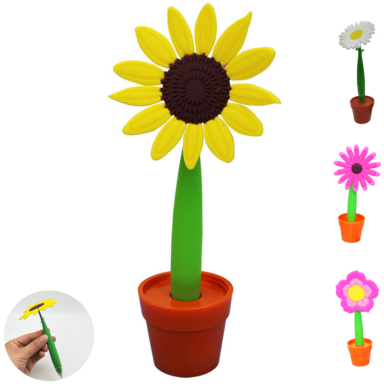 Student Cartoon Sunflower Ballpoint Pen 2