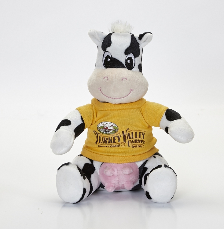 10" Dairy Cow Plush Toy 4