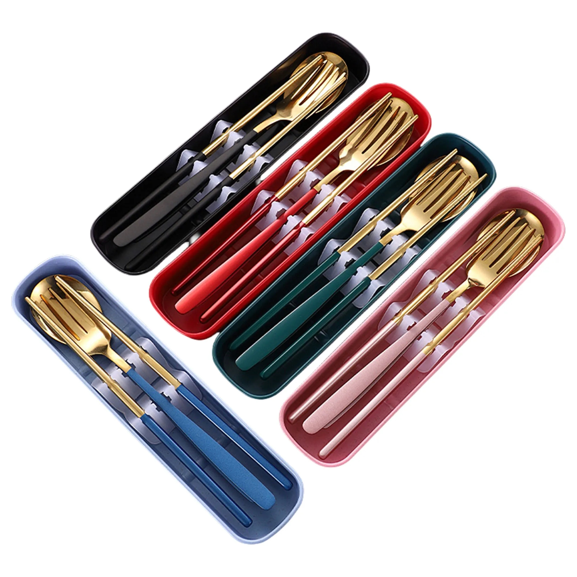 Travel Portable Cutlery Set 7