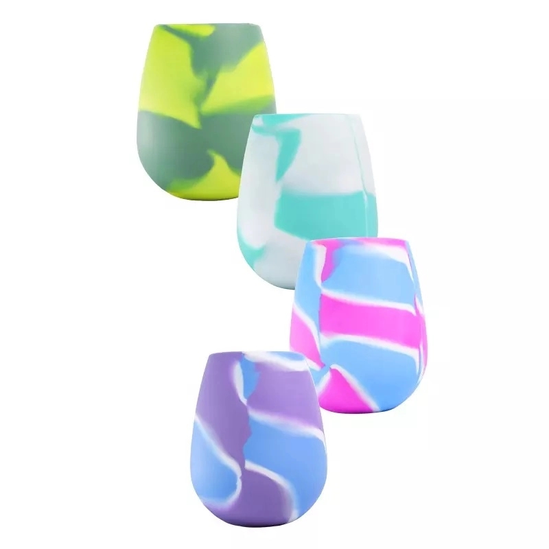 Colorful Silicone Wine Glasses 3
