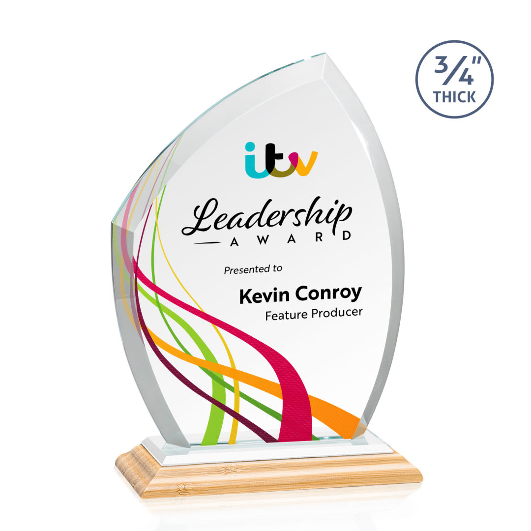Daltry VividPrint™ Award - Bamboo/White 5