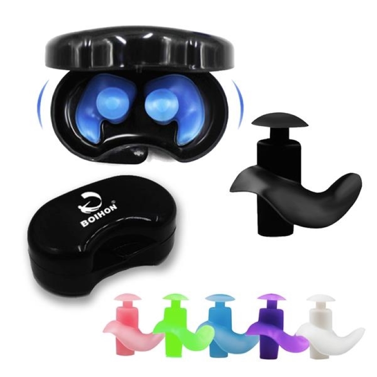 Swimming Silicone Earplugs Sleeping Nonoise In Case 1
