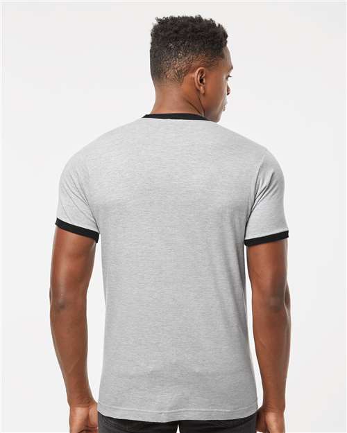 Unisex Fine Jersey Ringer T-Shirt - 246 39
