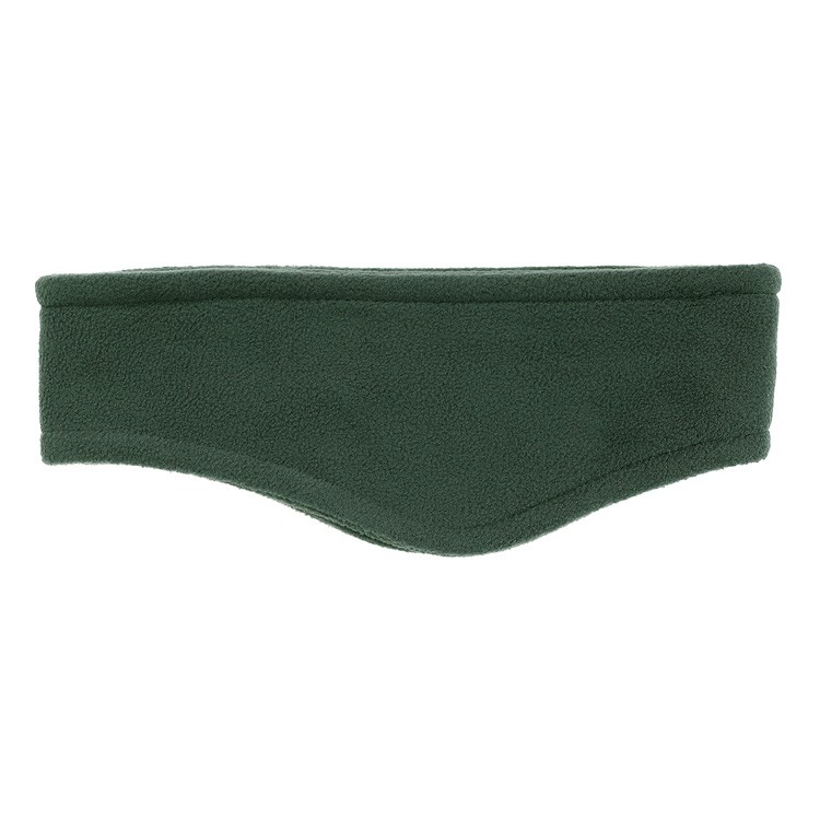 Hunter Green Fleece Over-the-Ear Headband 2