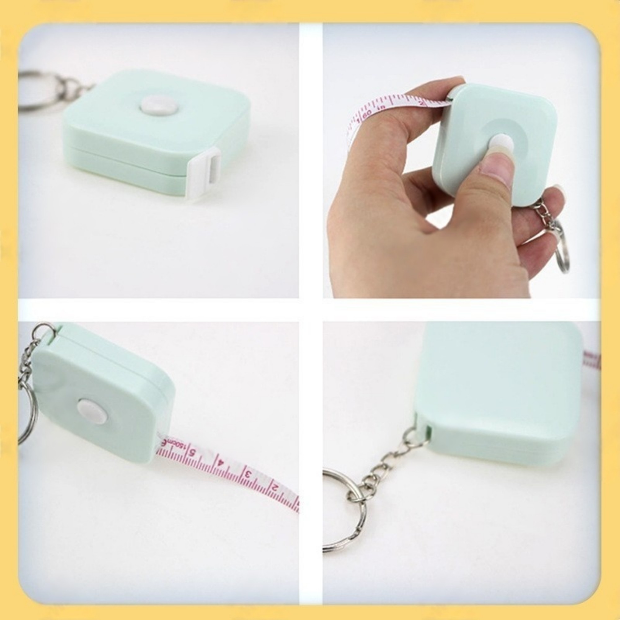 Solid Color Plastic Tape Measure 4