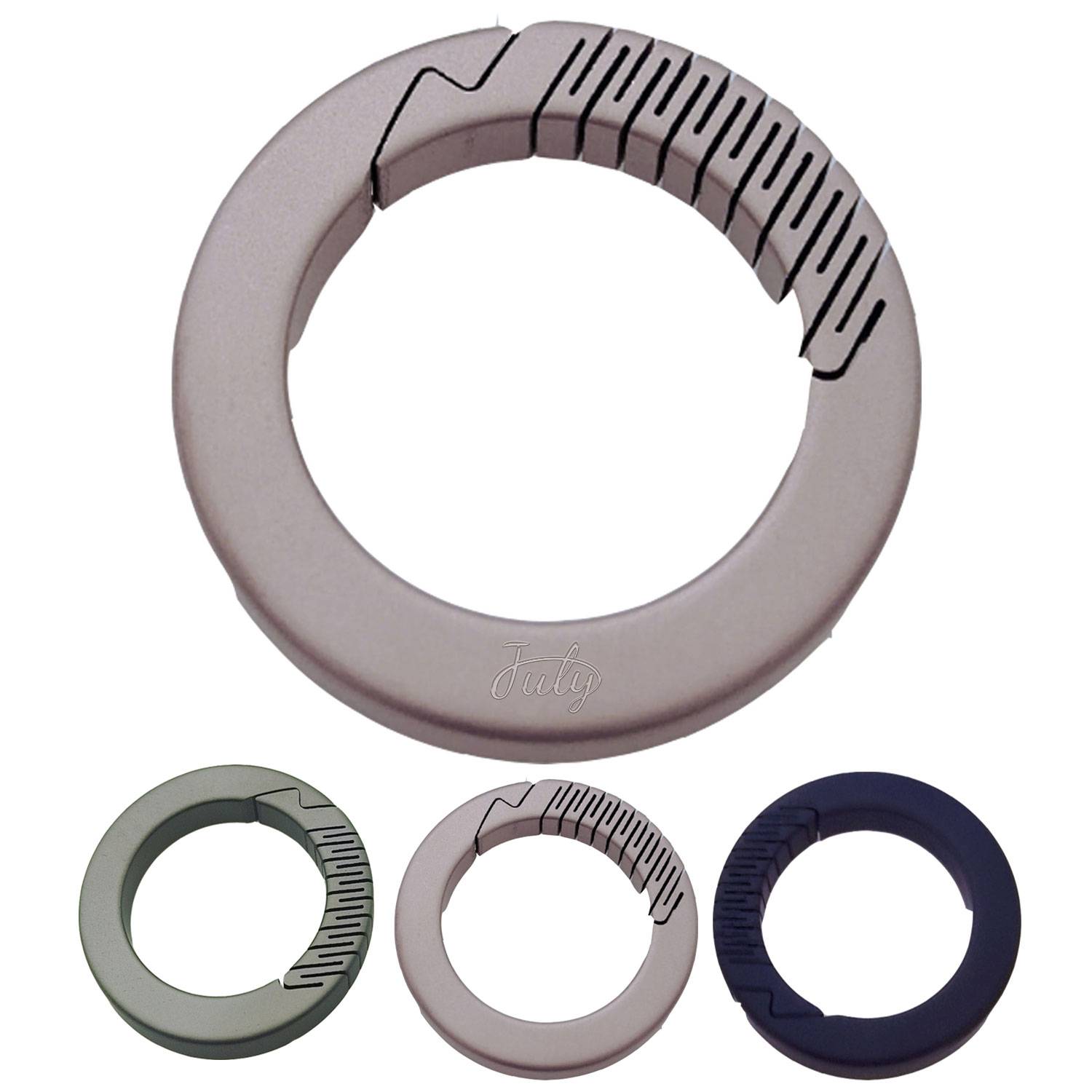 Titanium Round Carabiner Clip 5