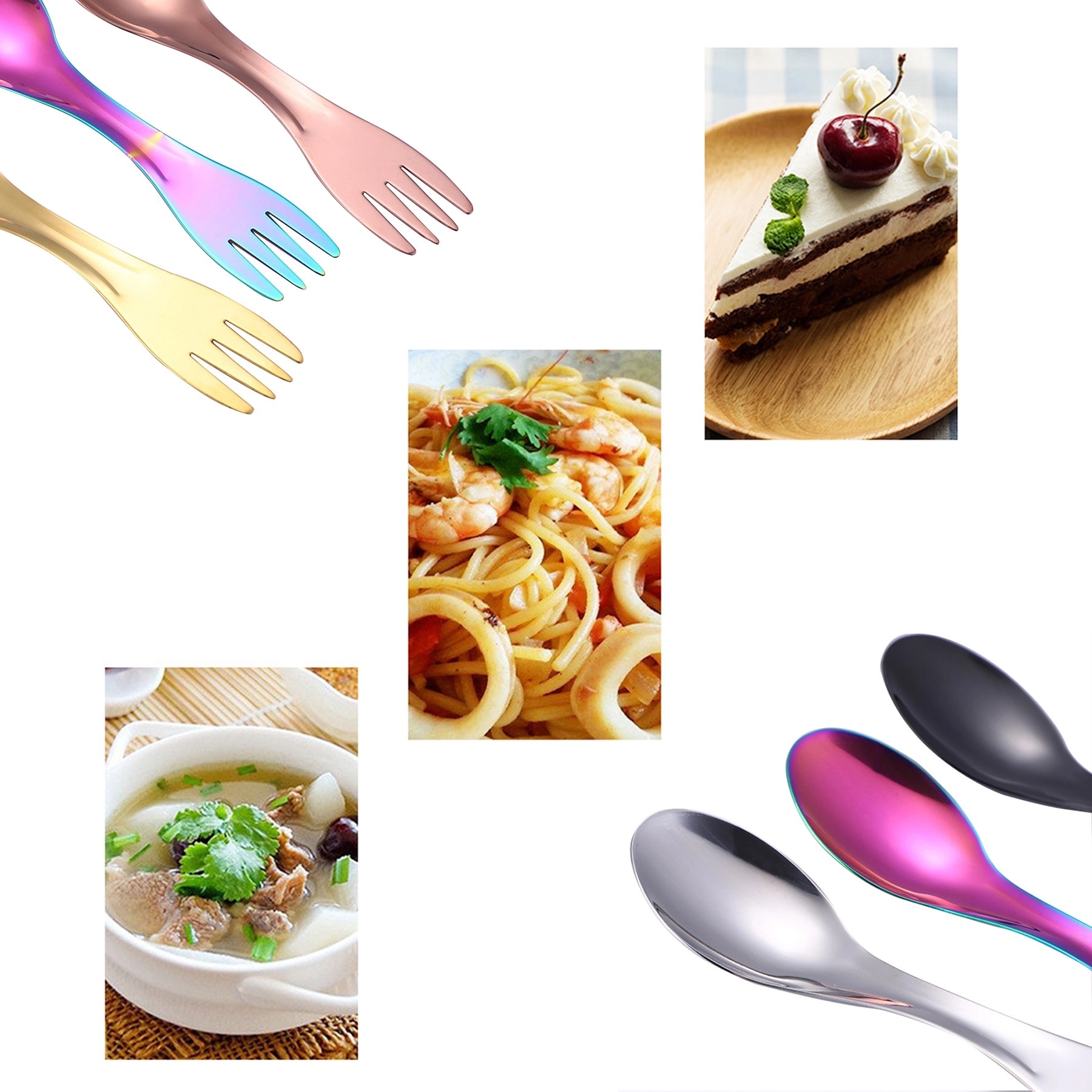 Stainless Steel Spork 2