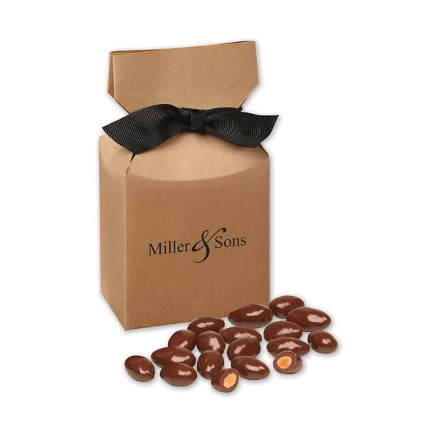 Chocolate Covered Almonds in Kraft Premium Delights Gift Box 2