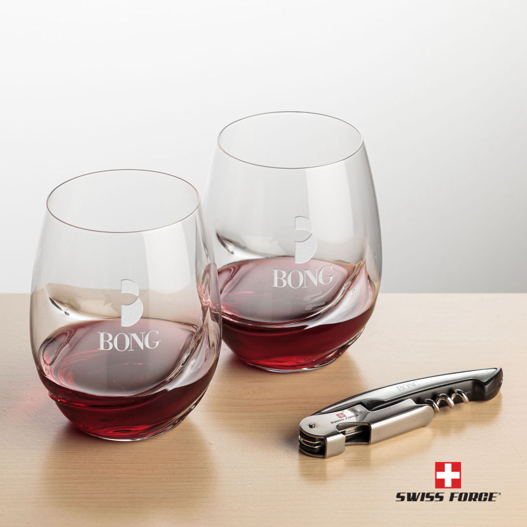 Swiss Force® Opener & Bartolo Stemless Wine 3