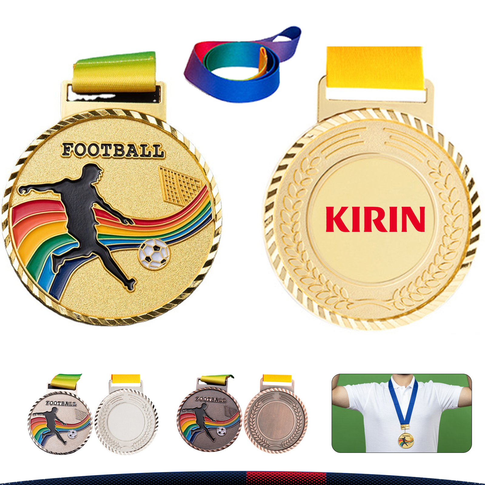 Football Award Medals 2