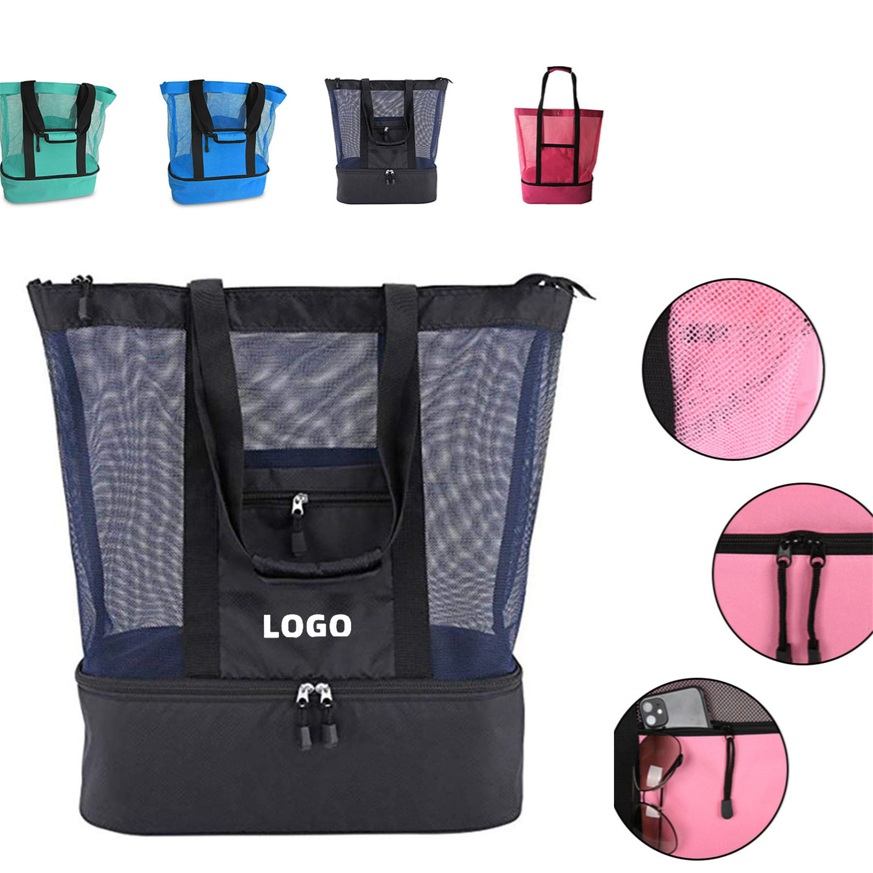 Beach Bag With Cooler 2
