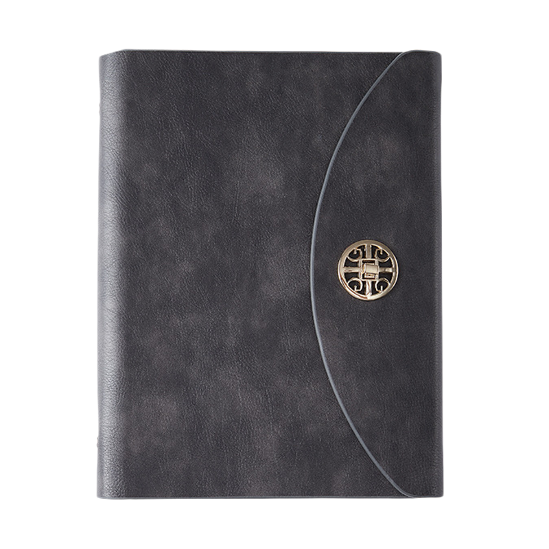 PU Leather A5 Business Travel Journal Binder Notebook 1
