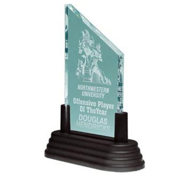 Acrylic Peak Award w/Pop-In Base 3
