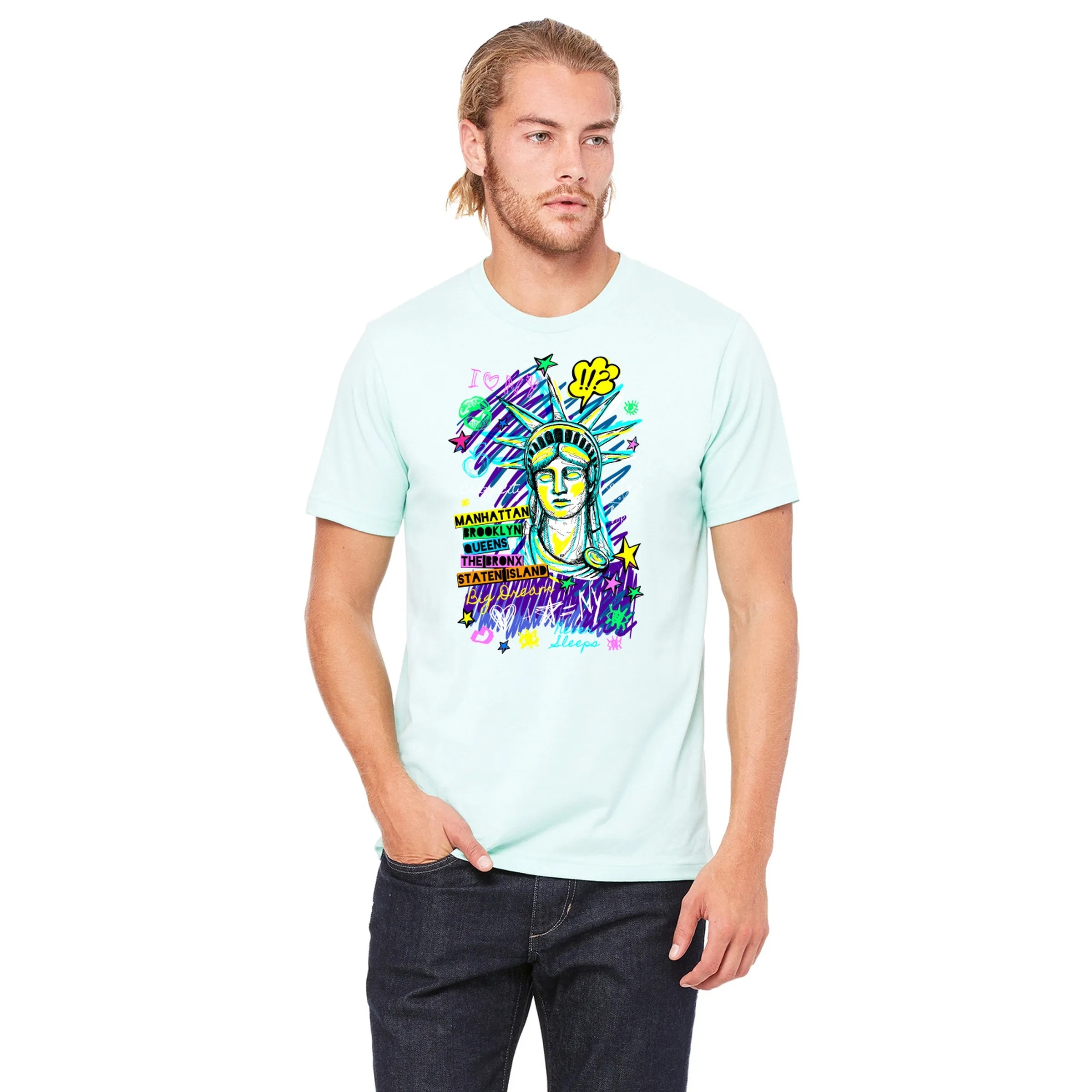 Bella + Canvas Unisex Jersey Short-Sleeve T-Shirt 92