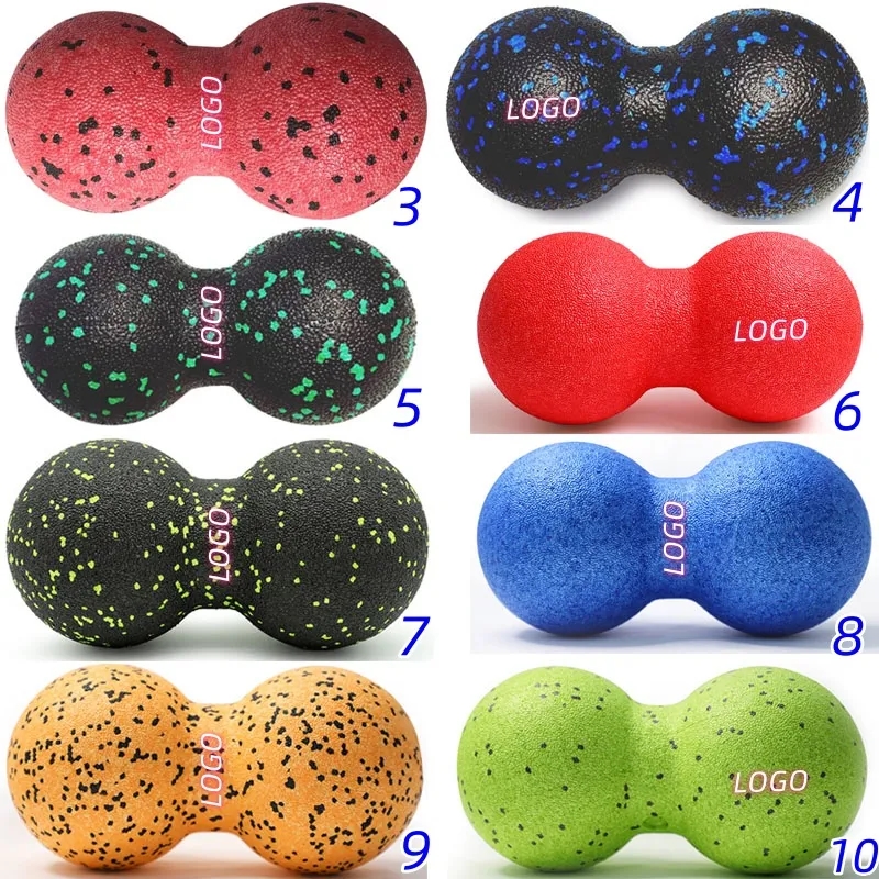 Foam Peanut Massage Ball Pressure Point Tool Yoga Prop 6