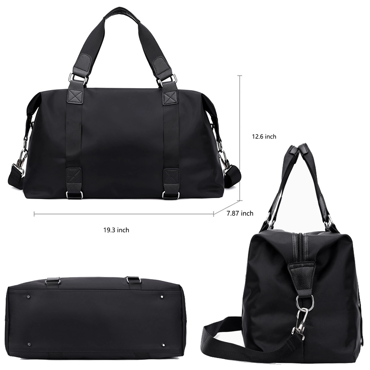 Travel Duffle Sports Tote Weekender Overnight Bag 2
