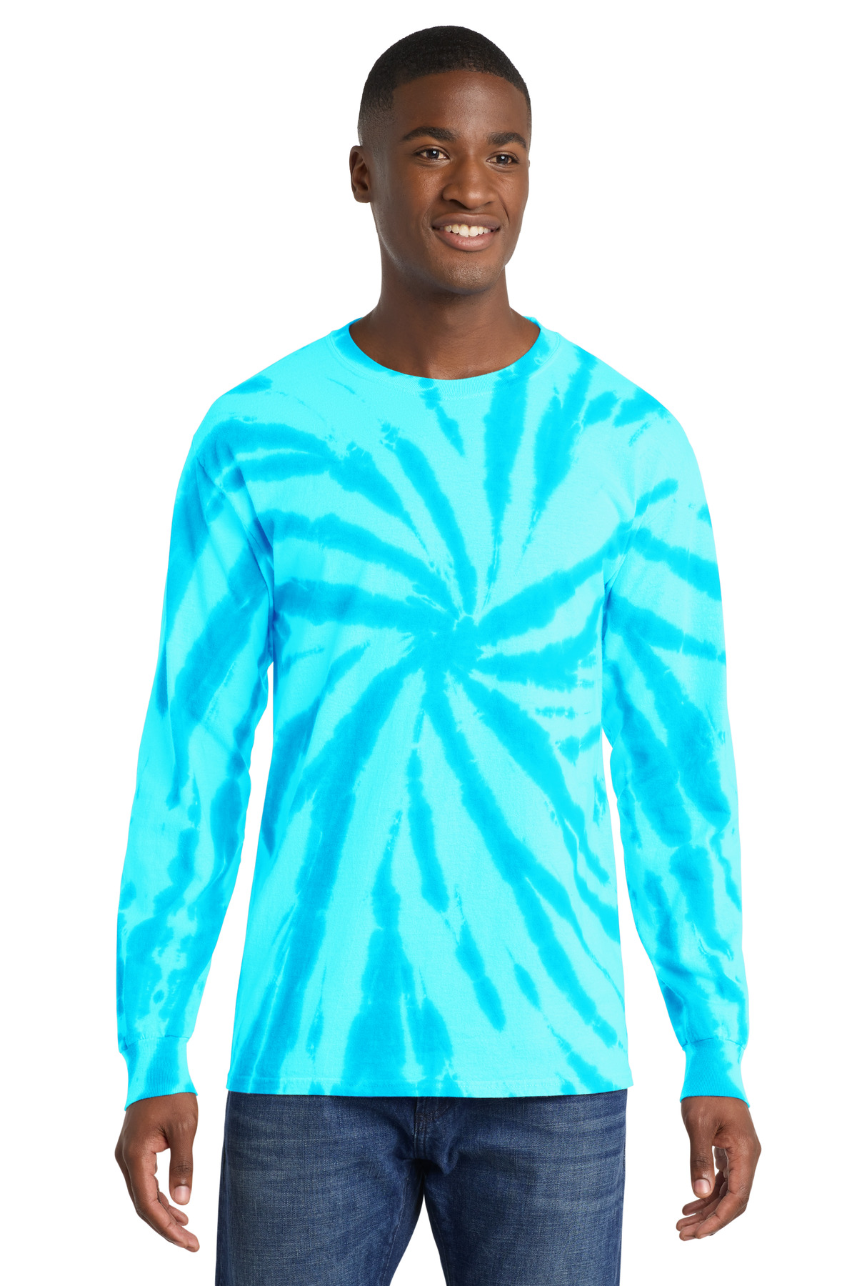 Port & Co Tie-Dye Long Sleeve Tee. PC147LS 26