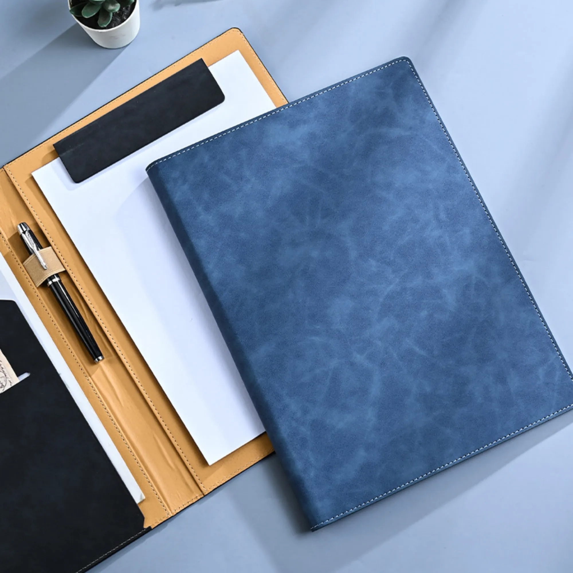 4 in 1 Multi-Function Leather A4 Folder 2