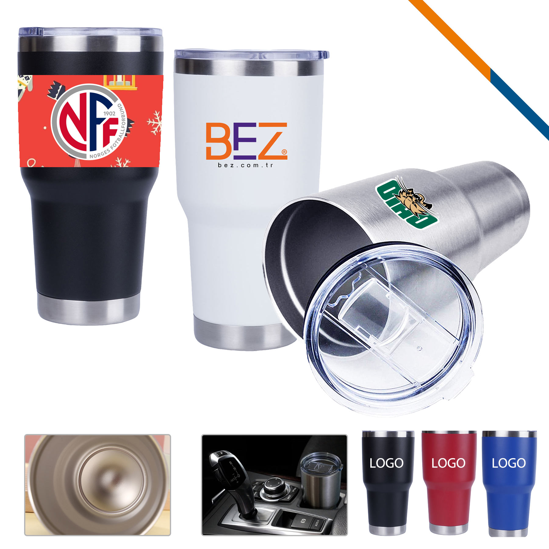 Holant Stainless Steel Tumbler- 30 OZ. 3