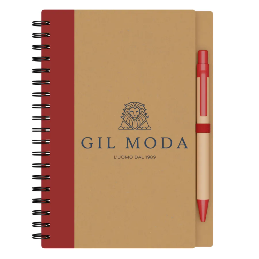 Eco Spiral Notebook & Pen 3