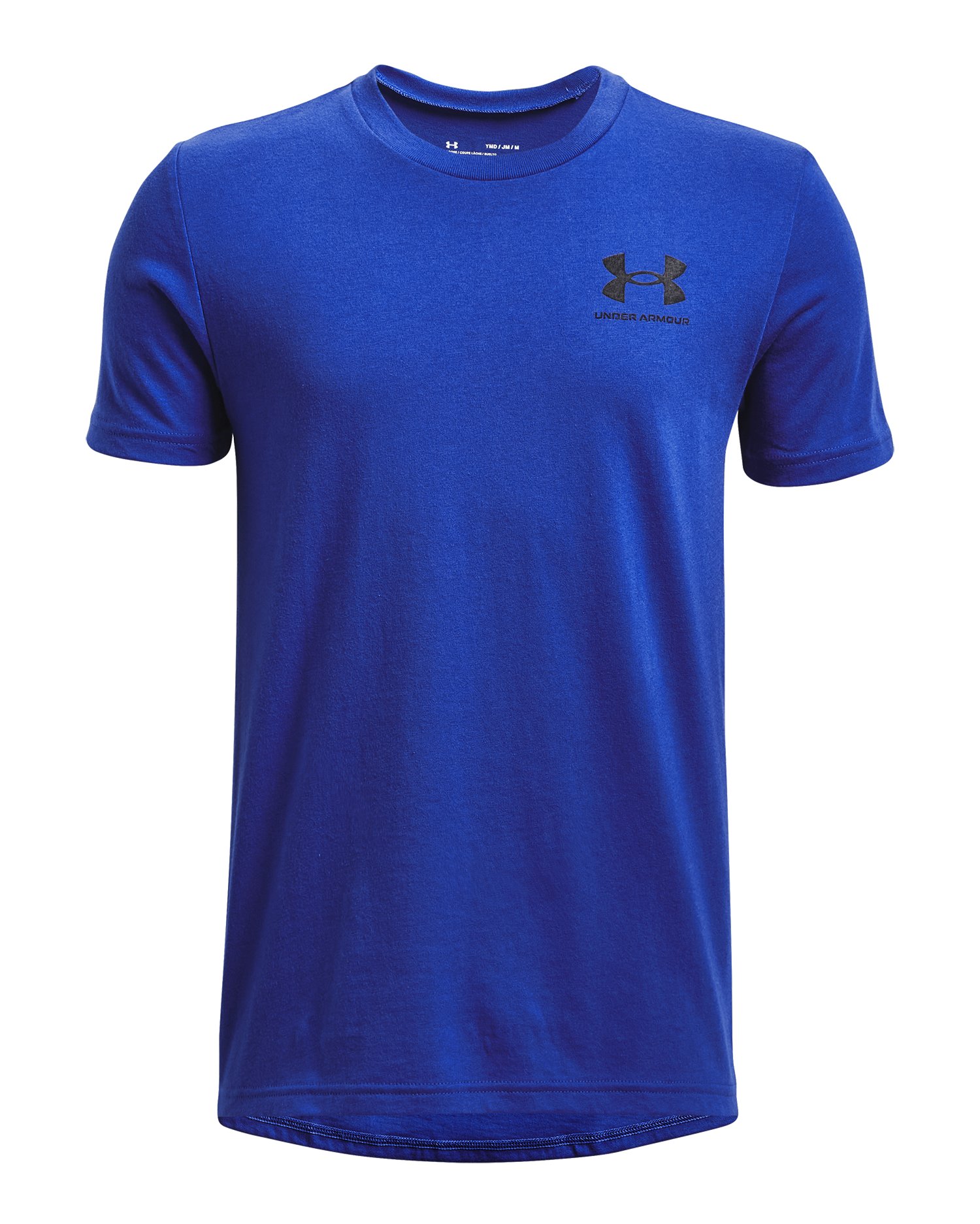 UA Left Chest Logo Boys' Short Sleeve 7
