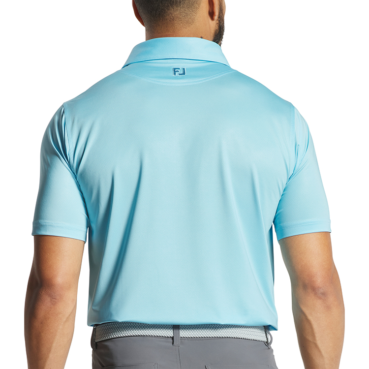 FootJoy Tonal Dot Print Lisle Polo 7