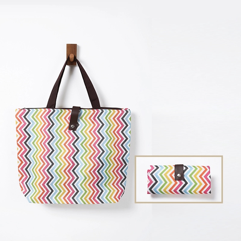 Custom Folding Oxford Fabric Shopping Bag, custom tote bag with logo imprint 11