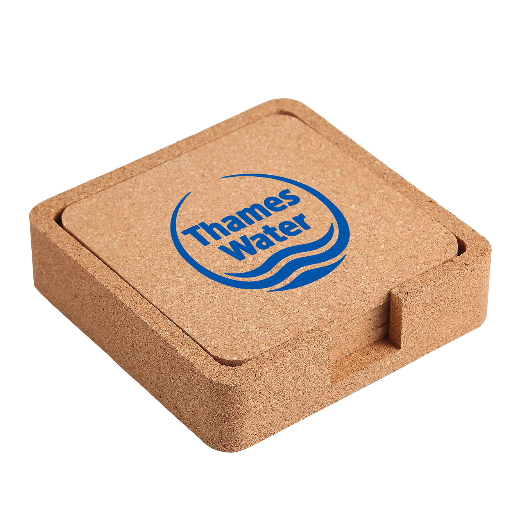 Square Cork Coaster Set 4