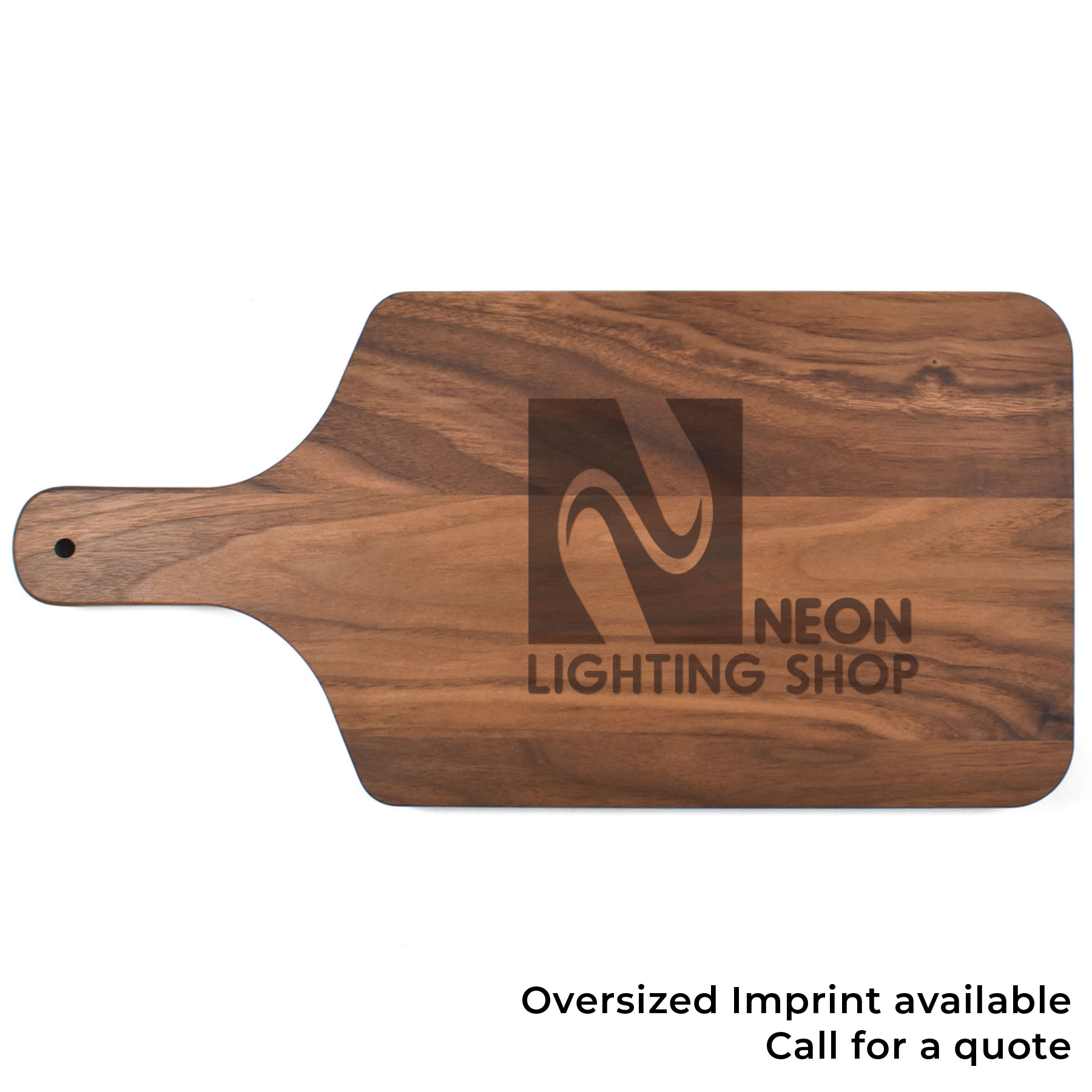 8" x 17" Walnut Paddle Cutting Board 5