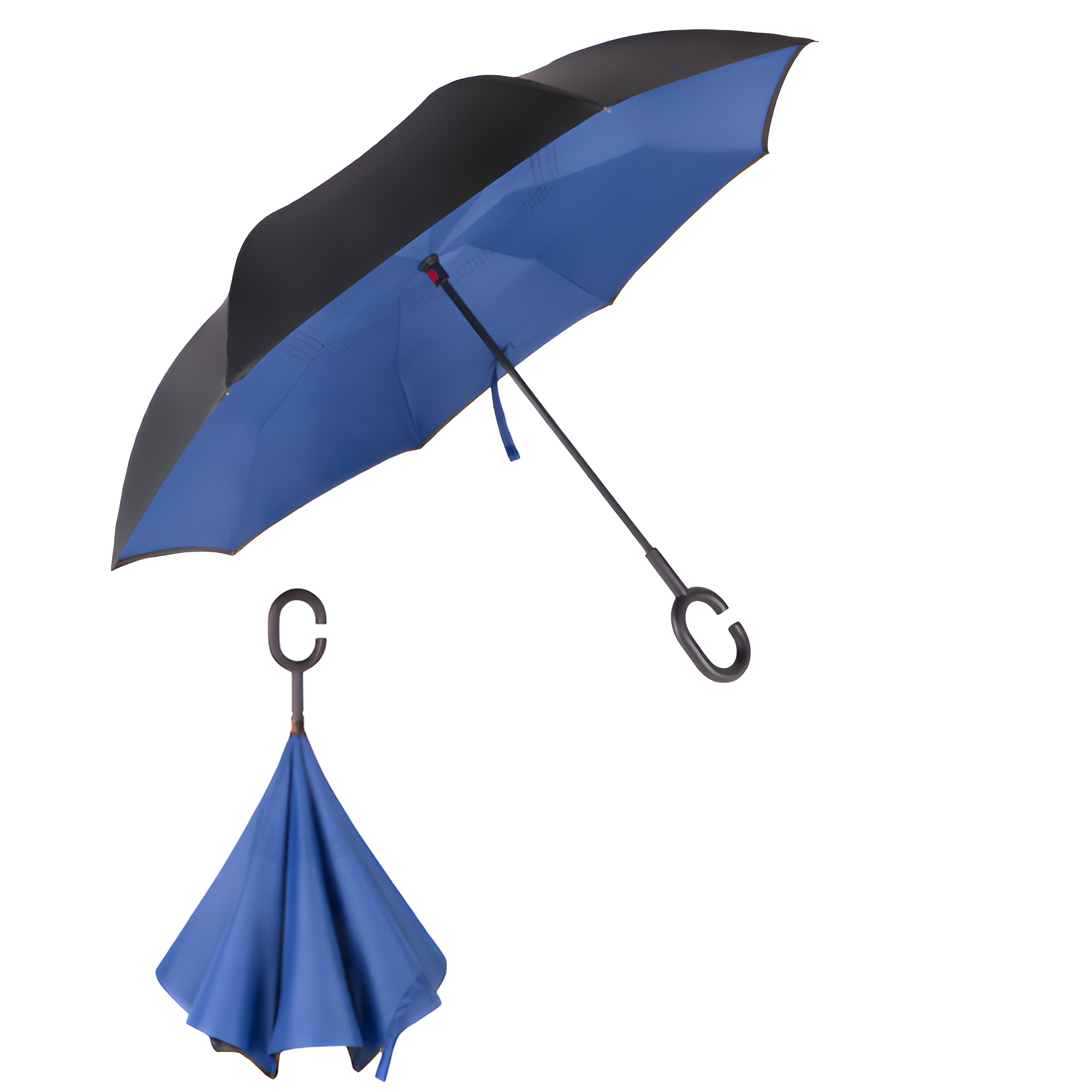 MOQ 30 PCS Convenient Hands Free Inverted Umbrella 2