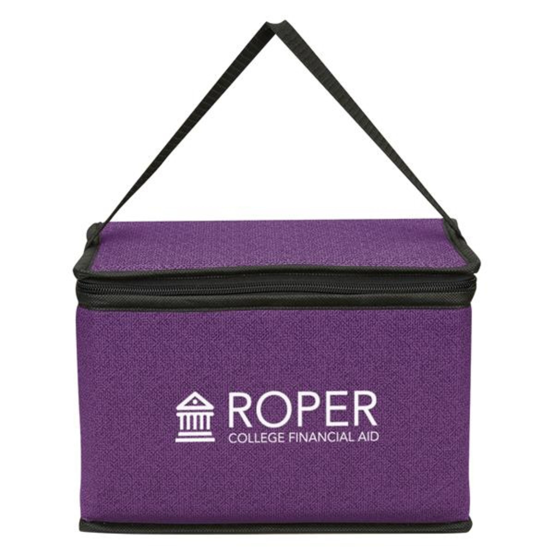 Heathered Non-Woven Cooler Lunch Bag 12