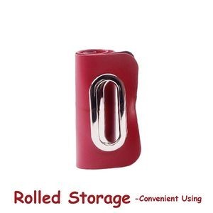 Buckled PU Leather Wine Bag With Window And Metal Handles 4