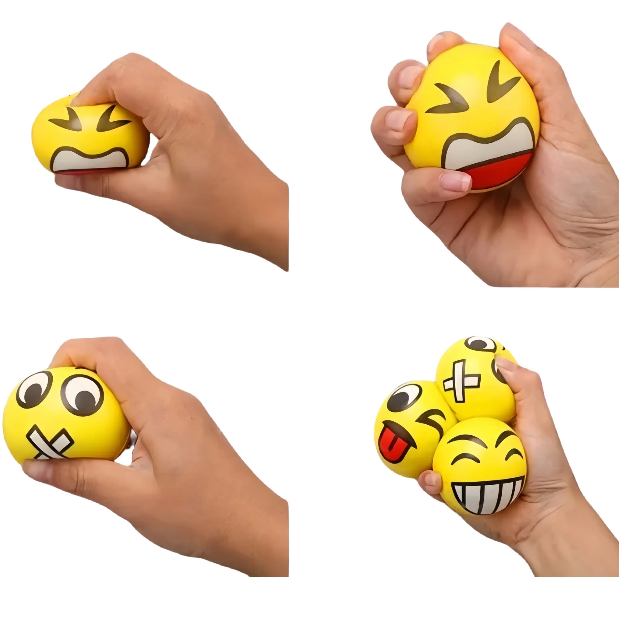 2.5inch Random Style Face Stress Ball 2