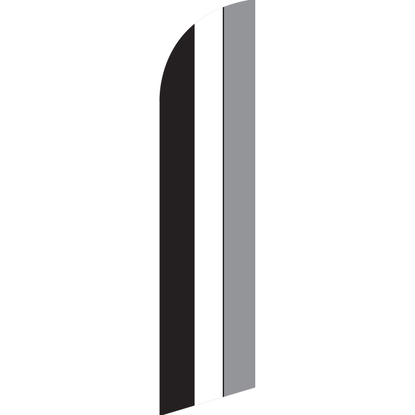 Semi-Stock 3 Color Swooper Attention Flag 2