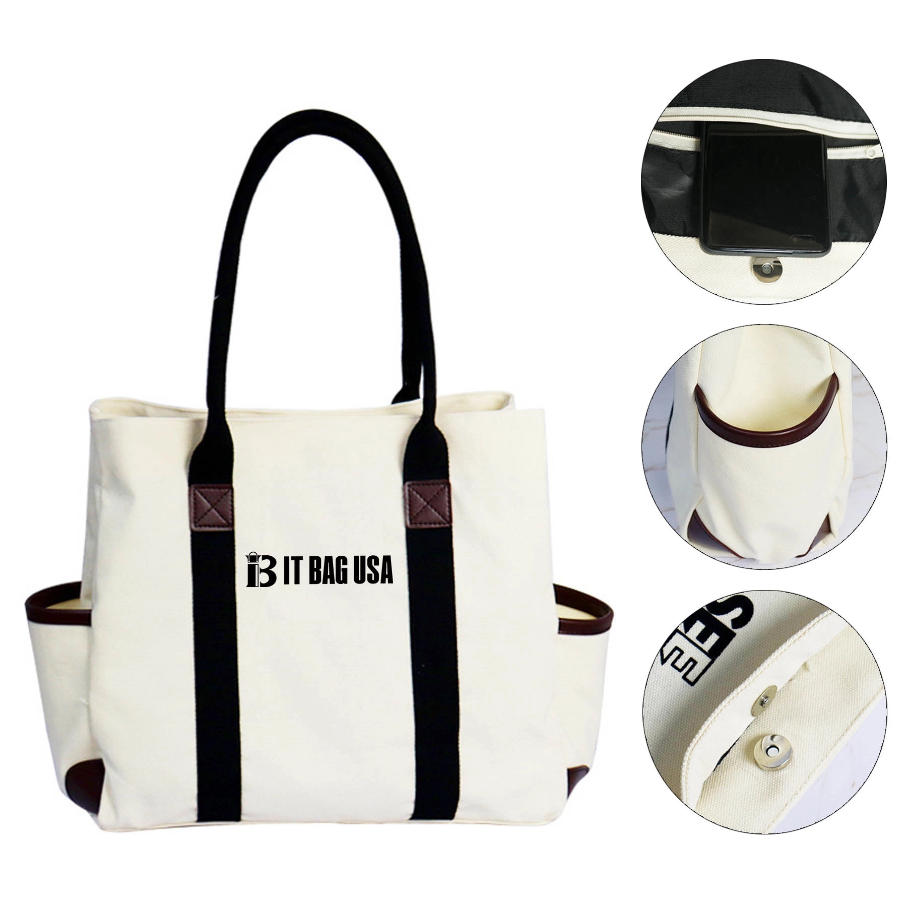 Canvas Tote Bags Bulk Personalized Gifts For Women, custom tote bag with logo imprint 2