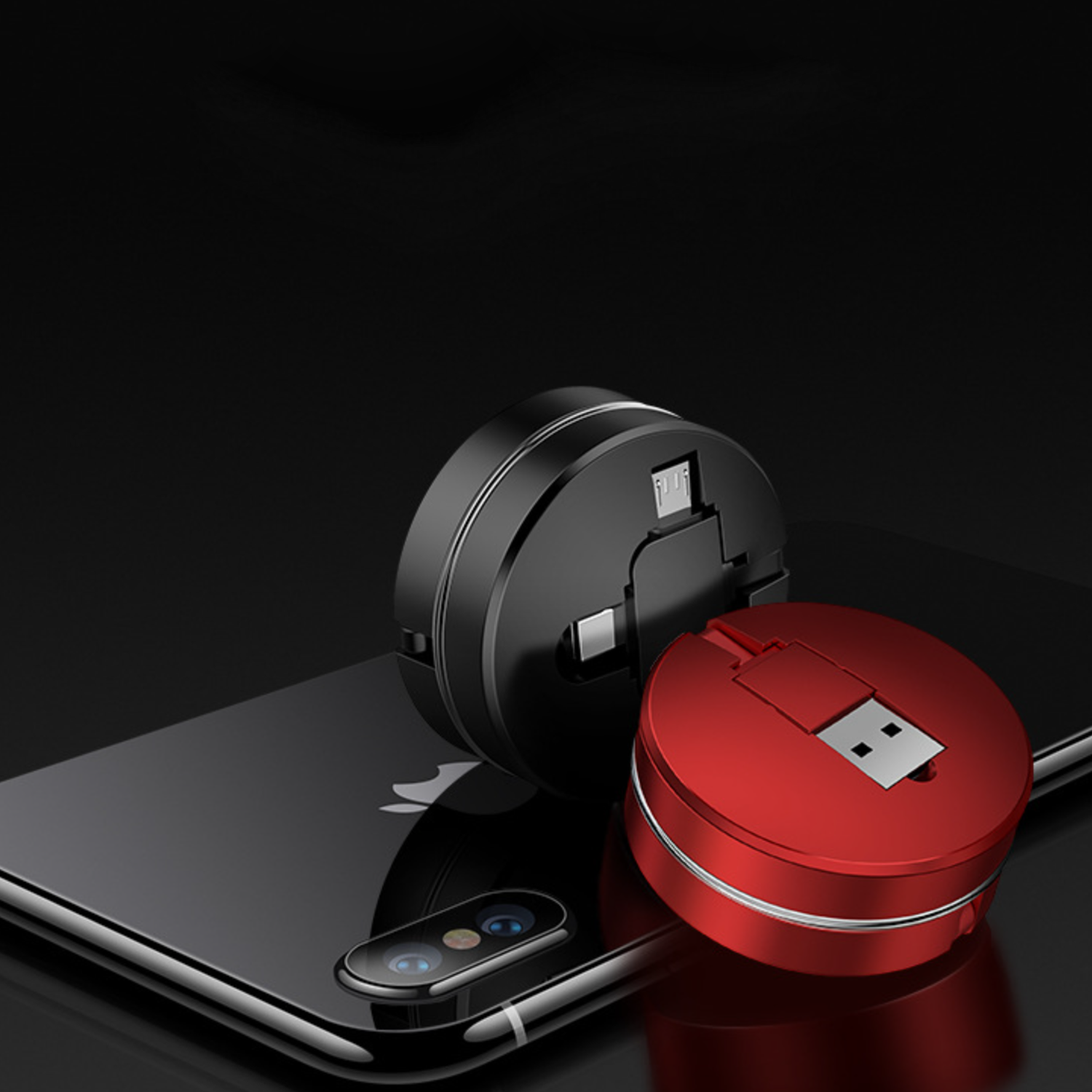 Multifunction Retractable USB Charger Cable 4