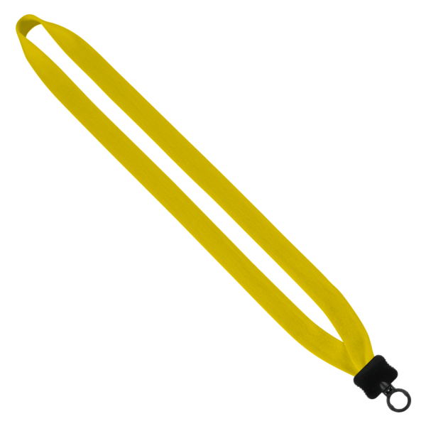 3/4" Cotton Lanyard with Plastic Clamshell & O-Ring 70