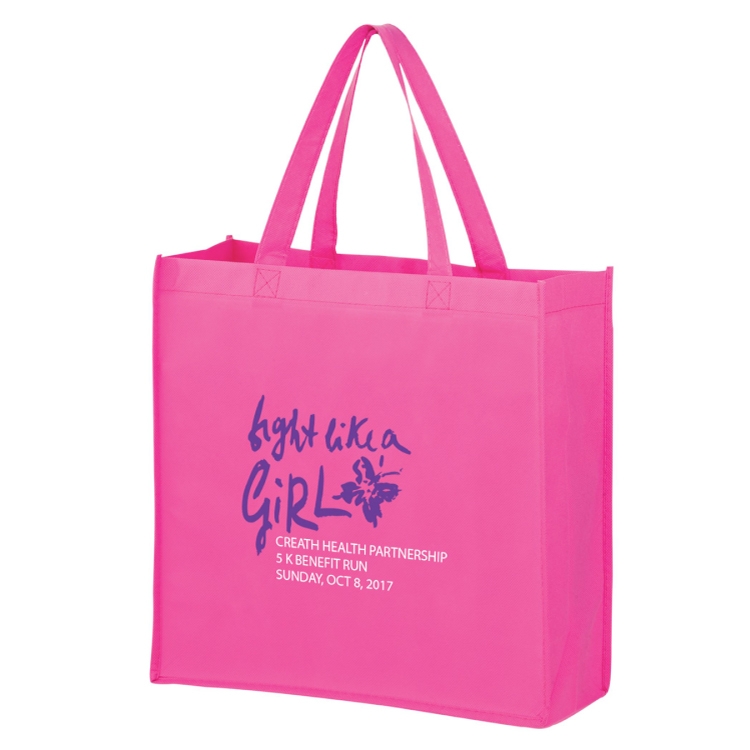 Pink Non-woven Tote - Awareness 1